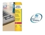 Avery Heavy Duty Laser Labels - Selbstklebende Polyesterfolie - Silber - 30 mm rund -