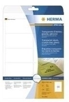 HERMA - Selbstklebende Folienetiketten - durchsichtig - 50,8 x 96 mm 250 Etikett(en)