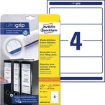 Avery L6061REV-20, Avery Zweckform L6061 - Opaque file folder labels - wei&szlig; - 59 x