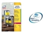 Avery Zweckform L6130-20 Rechteck Dauerhaft Gelb 40St&uuml;ck(e) selbstklebendes Etikett