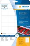 HERMA Special - Weather-proof self-adhesive removable matte labels - wei&szlig; - 48,3 x