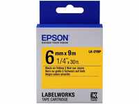 Epson C53S652002, Epson LabelWorks LK-2YBP - Etikettenband - Schwarz auf Gelb - Rolle