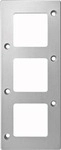 Merten 480360 Wandplatte/Schalterabdeckung Silber (480360)