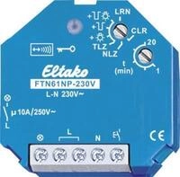 ELTAKO FTN61NP-230V Funkaktor Treppenlicht-Nachlaufschalter UP 1 Schliesser 10A/250V