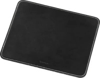 Hama 00054745, hama Maus Pad, Kunstleder, Farbe: schwarz leicht zu reinigen,