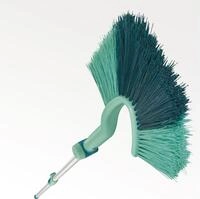 Leifheit 41510 Scrub-B&uuml;rste Aluminium - Schwarz - T&uuml;rkis (41510)