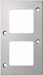 Merten 480260 Wandplatte/Schalterabdeckung Silber (480260)