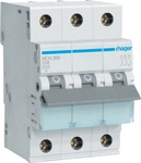 Hager MCN306. Nennstrom: 6 A. Typ: C-type, Module Menge (max): 3 Modul(e). Breite: