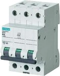 Siemens Leitungsschutzschalter 3polig, B 10 A (5SL6310-6)