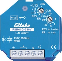 Eltako FSR61G-230V Funk-Schalter 1-Kanal Unterputz Schaltleistung (max.) 400 W