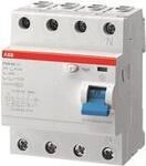ABB 2CSF204101R2400. Schutzschaltertyp: Fehlerstromschutzschalter, Produktfarbe: