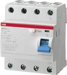 ABB FI-Schutzschalter 4polig 25 A 230 V/AC, 400 V/AC 2CSF204101R1250