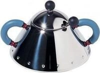 Alessi 9097 Zuckerdose Blau - Edelstahl Edelstahl (9097)