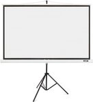 Acer T87-S01MW - Projektionsbildschirm mit Stativ - 218 cm (87 ) - 4:3 - wei&szlig;