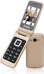 Olympia Luna - Klappgeh&auml;use - Dual-SIM - 6,1 cm (2.4 ) - Bluetooth - 600 mAh - Gold