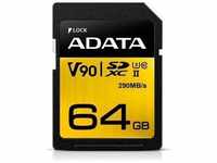 Adata ASDX64GUII3CL10-C, Adata SDXC UHS-II CL10 U3 64GB SD V90 4K/8K