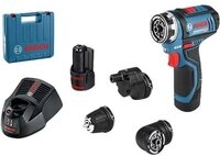 Bosch MP GSR 12V-15FC AkkuBohrschr2x2.0 Koffer (06019F6006)