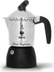Bialetti Orzo Express Mokka-Kanne Aluminium - Schwarz (0002324/MR)