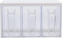 Westmark Roma Rechteckig Dispensor 3 l Transparent - Wei&szlig; 1 St&uuml;ck(e) (73052260)