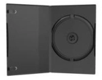 MediaRange - DVD SlimBox - Kapazit&auml;t: 1 CD, 1 DVD - 50 Pack - Schwarz (BOX13-M)