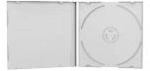 MediaRange - Beh&auml;lter CD-Aufbewahrung - Kapazit&auml;t: 1 CD/DVD - durchsichtig...