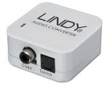 LINDY SPDIF Digital / Toslink Audio Converter - Medienkonverter - RCA / TOSLINK