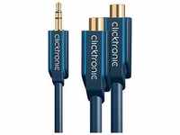 Clicktronic 70492, ClickTronic Casual Series - Audio-Adapter - RCA (W) bis Stereo