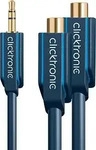 Clicktronic 70492, Clicktronic MP3 Y-Adapter (3,5mm Klinken-Stecker/2x
