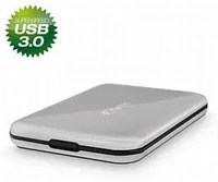 Fantec 1496, FANTEC ALU-25U3 Externes 6,35cm 2.5" SATA/SSD Festplattengehaeuse aus