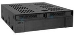 ICY Dock ExpressCage MB322SP-B - Mobiles Speicher-Rack - 13,30cm (5,25) bis 3.5 / 2.5