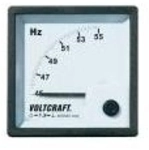 VOLTCRAFT AM-72X72/50HZ Analog-Einbaumessger&auml;t AM-72X72/50HZ 45 - 55 Hz Drehspule,