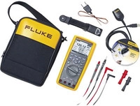 Fluke 289/FVF. Breite: 102 mm, Tiefe: 60 mm, H&ouml;he: 222 mm. Akku-/Batterietyp: AA,