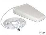 Delock LTE Band 20/1/3/7 Antenne N Buchse 8 ~ 9 dBi 5 m RG-58 direktional wei&szlig;