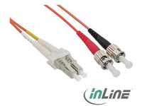 InLine 88502, InLine Adapterkabel Duplex LC/S - ST/S 2,0 m (88502)