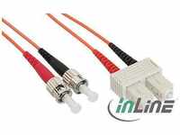 InLine 82515, InLine Adapterkabel Duplex ST/S - SC/S 15,0 m (82515)