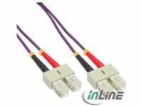 InLine 83510P, INLINE - Patch-Kabel - SC multi-mode (M) bis SC multi-mode (M) - 10 m
