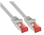 InLine&reg; Patchkabel S/FTP (PiMf), Cat.6, halogenfrei, grau, 30m (76930)