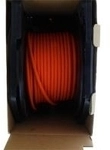 INLINE - Bulkkabel - 50 m - SFTP, PiMF -Cat.7a Rohkabel - halogenfrei - orange