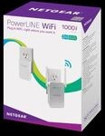 NETGEAR Powerline PLW1000 - Bridge - GigE, HomePlug AV (HPAV) 2,0, IEEE 1901 -