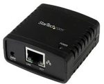 StarTech.com 10/100 Mbit/s Ethernet auf USB 2.0 Netzwerk LPR Printserver - USB