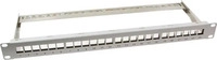 Logilink NK4041, LogiLink 48,30cm (19") Keystone Patch Panel, geschirmt,...