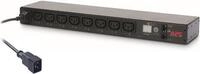 APC RACK PDU SWITCHED 1U 16A 48,30cm (19) 1U, 16A, 208/230V, 50/60 Hz, 8x IEC 320
