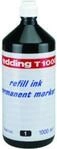 edding Nachf&uuml;lltusche, f&uuml;r: Permanentmarker, Schreibf.: schwarz (4-T1000001)