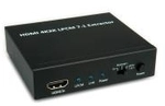 ROLINE HDMI 4K2K Audio Extraktor - HDMI-Audiosignal-Extractor - Schwarz (14.01.3442)