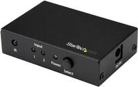 StarTech.com 2-Port HDMI Switch - 4K HDMI Switch Box - Ultra HD 4K 60Hz -