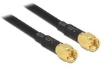 DeLOCK - Antennenkabel - SMA (M) - SMA (M) - 10,0m - LMR-195 - Schwarz (88893)