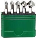 Wiha Kegelsenker-Set 5teilig 6.3 mm, 8.3 mm, 10.4 mm, 12.4 mm, 16.5 mm HSS 28027 1/4