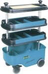 HAZET Assistent 166C - Metall - Kunststoff - Schwarz - Blau - 300 kg - 398 mm - 725
