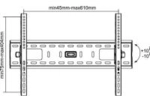 InLine&reg; Wandhalterung f&uuml;r TFT/LCD/LED/Plasma, 81-152cm (32-60), max. 75kg (23117A)