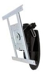 Ergotron LX HD Wall Mount Pivot - Befestigungskit (Pivot, Knopf) f&uuml;r TV - Schwarz -